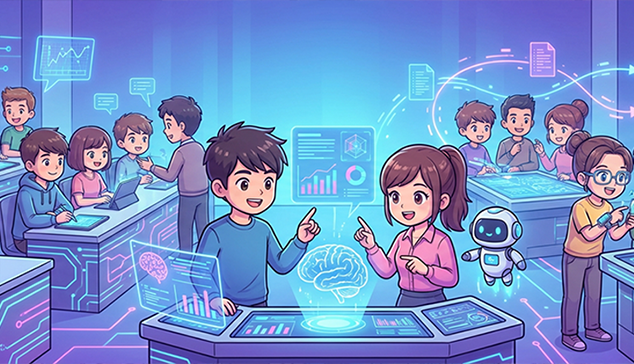 Foundations of AI in Teaching and Learning — course cover illustration